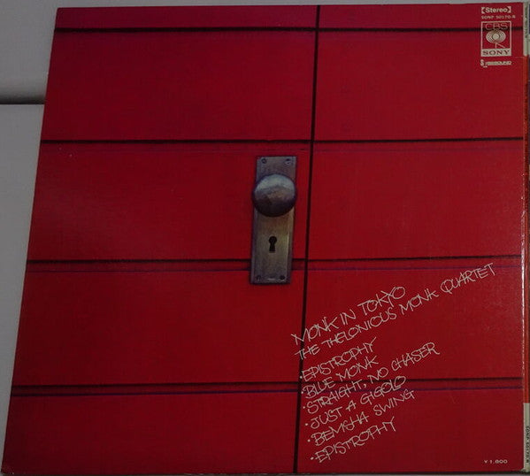 The Thelonious Monk Quartet : Monk In Tokyo (LP, Album)