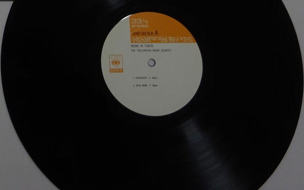The Thelonious Monk Quartet : Monk In Tokyo (LP, Album)