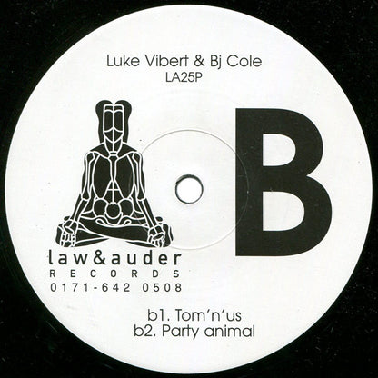 Luke Vibert & BJ Cole : Drum'n'Bass'n'Steel (12")