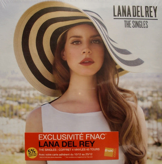 Lana Del Rey : The Singles (4x7", Single, RP + Box, Comp, S/Edition)