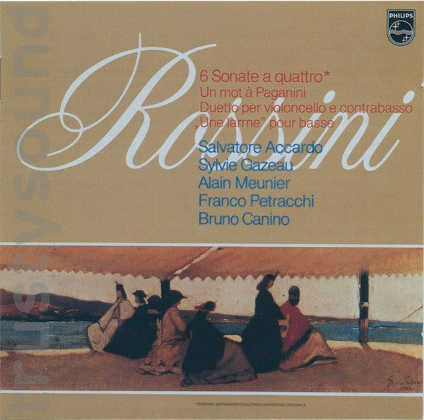 Rossini* : 6 Sonate A Quattro (2xLP, Ltd, RE, RM, 180 + Box)