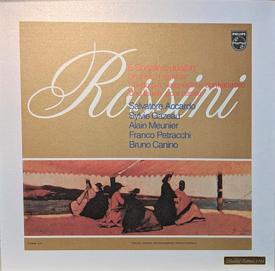 Rossini* : 6 Sonate A Quattro (2xLP, Ltd, RE, RM, 180 + Box)