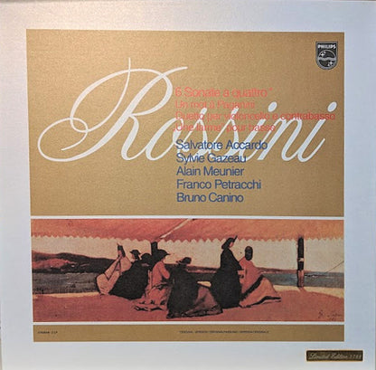 Rossini* : 6 Sonate A Quattro (2xLP, Ltd, RE, RM, 180 + Box)