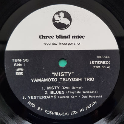Tsuyoshi Yamamoto Trio : Misty (LP, Album)