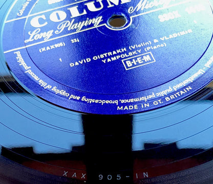 Tartini* / Mozart*, David Oistrakh* : "Devil's Trill" Sonata / Sonata In B Flat, K. 454 (LP, Mono)