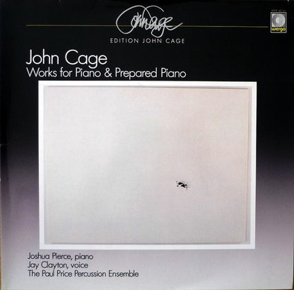 John Cage : Works For Piano & Prepared Piano (1943-1952) (LP, Album, RE)
