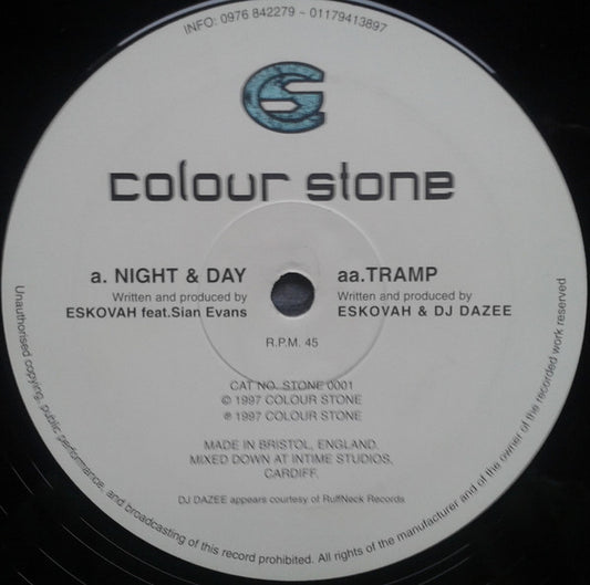 Eskovah & DJ Dazee : Night & Day / Tramp (12")