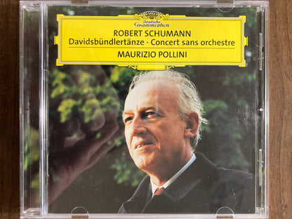 Robert Schumann, Maurizio Pollini : Davidsbündlertänze • Concert Sans Orchestre (CD)