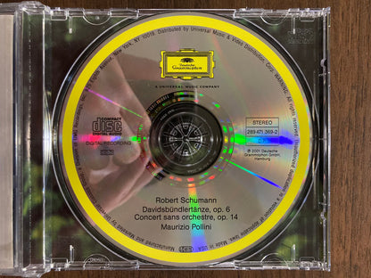 Robert Schumann, Maurizio Pollini : Davidsbündlertänze • Concert Sans Orchestre (CD)
