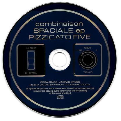 Pizzicato Five : 宇宙組曲 = Combinaison Spaciale EP:  Pizzicato Five In Dub (CD, EP, Ltd)