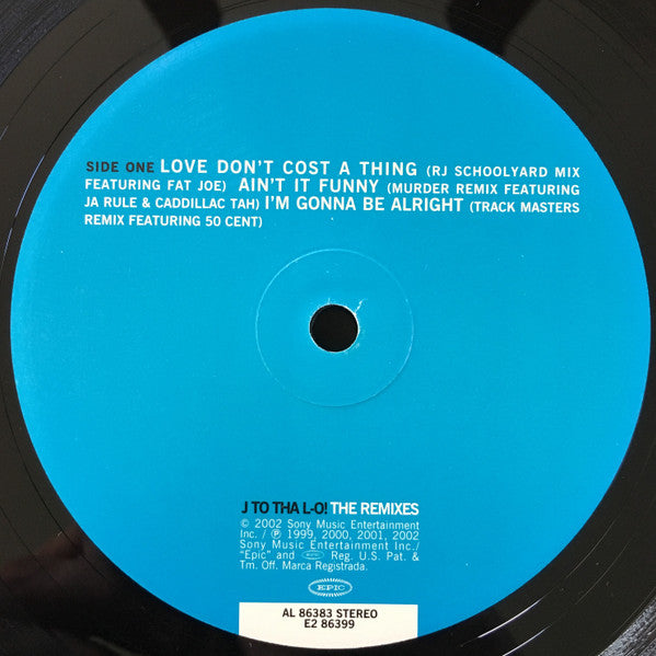 J-Lo* : J To Tha L-O! (The Remixes) (2xLP, Comp)