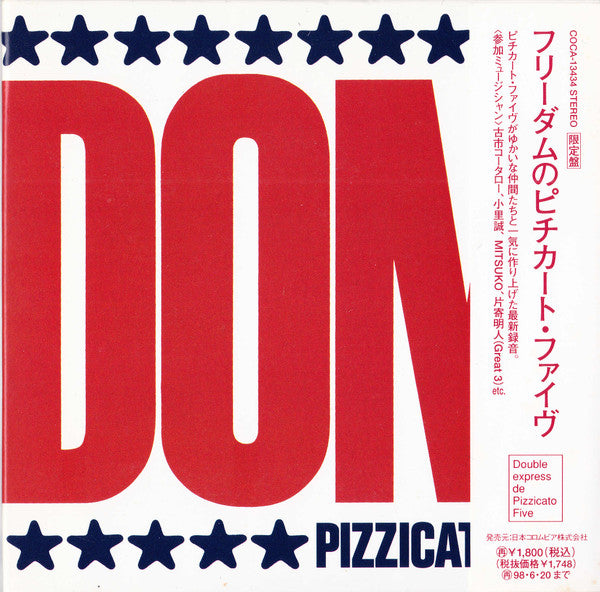 Pizzicato Five : Sister Freedom Tapes (CD, EP, Ltd)