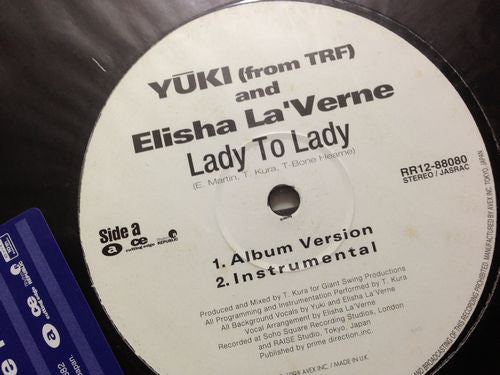 Yūki* And Elisha La'Verne : Lady To Lady (12")