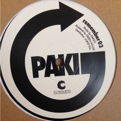 Paki-G : Remember02 (12")