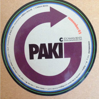 Paki-G : Remember02 (12")