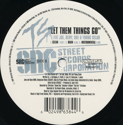 TS* : Take Me Home / Let Them Things Go (12")
