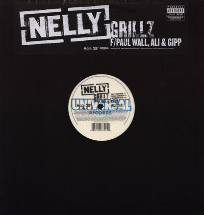 Nelly F/ Paul Wall, Ali & Gipp : Grillz (12")