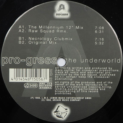 Pro-Gress : The Underworld (12")