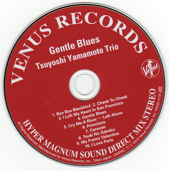 Tsuyoshi Yamamoto Trio : Gentle Blues (CD, Album)