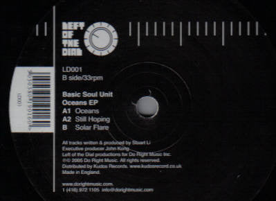 Basic Soul Unit : Oceans EP (12", EP)