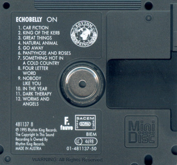Echobelly : On (MD, Album)