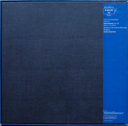 Ernest Ansermet, L'Orchestre De La Suisse Romande, Pyotr Ilyich Tchaikovsky : Schwanensee-Ballett (2xLP, RE + Box)