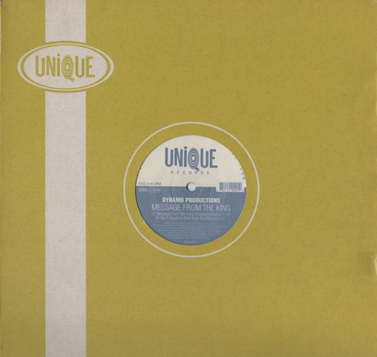 Dynamo Productions : Message From The King (12")