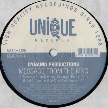 Dynamo Productions : Message From The King (12")