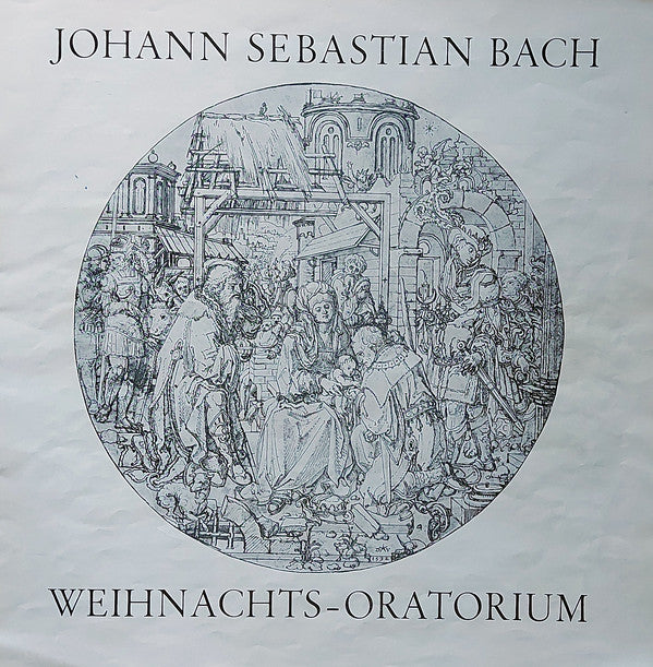 Johann Sebastian Bach - Elly Ameling, Helen Watts, Peter Pears, Tom Krause, Lübecker Kantorei, Stuttgarter Kammerorchester, Karl Münchinger : Weihnachtsoratorium BWV 248 (3xLP + Box)