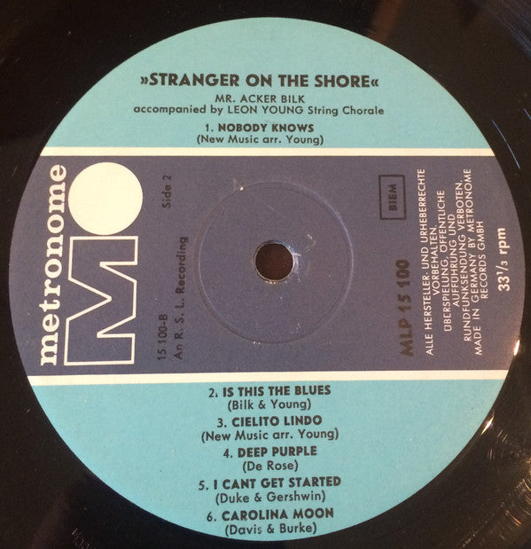 Acker Bilk Esquire* : Stranger On The Shore (LP, Album)