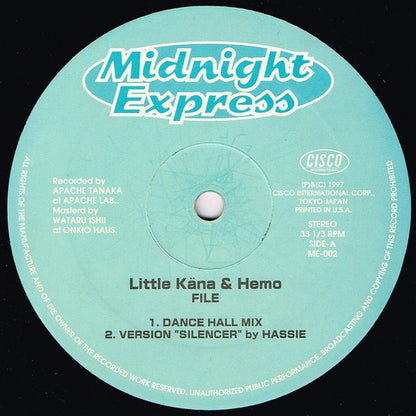 Little Käna* & Hemo : File (12")