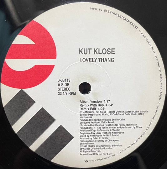 Kut Klose : Lovely Thang (12", Unofficial)