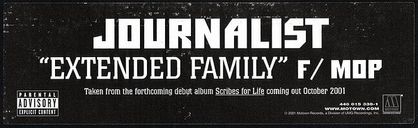 Journalist : Extended Family (12", Promo)