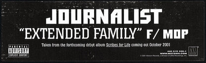 Journalist : Extended Family (12", Promo)