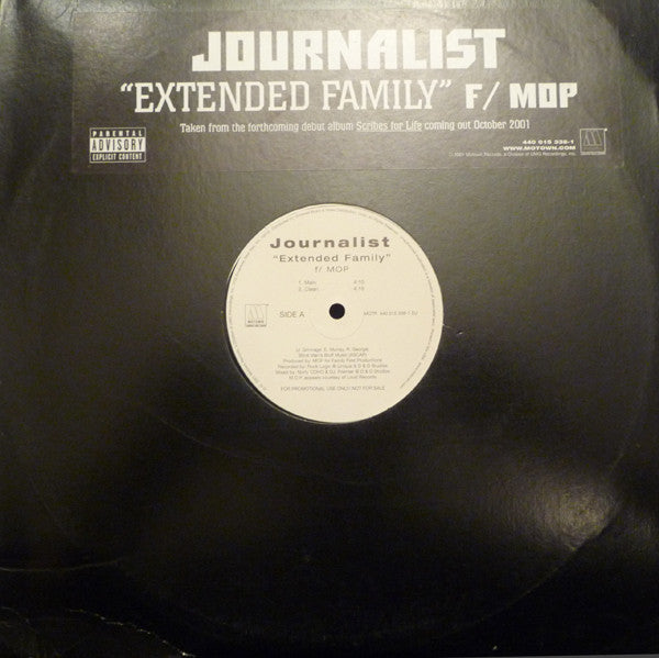 Journalist : Extended Family (12", Promo)