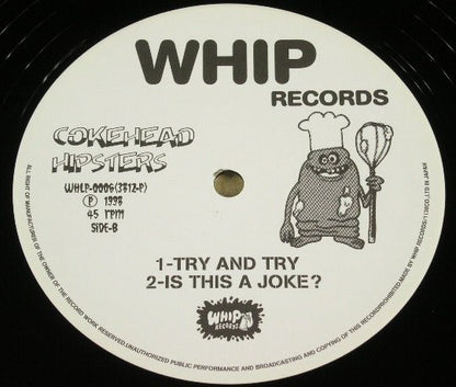 Coke Head Hipsters : Shout At For Myself! (12", EP)