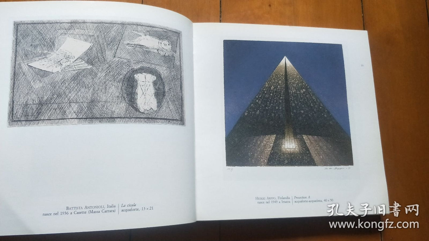 Premio Internazionale Biella per L’Incisione 1990 — Printmaking Prize Catalogue