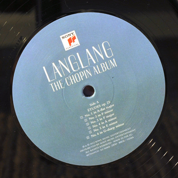 Lang Lang : The Chopin Album (2xLP, Album)
