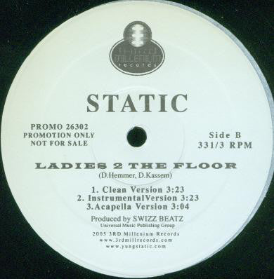 Static (15) : Ladies 2 The Floor (12")