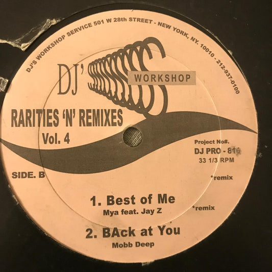 Various : Rarities 'N' Remixes Vol. 4 (12", Unofficial)