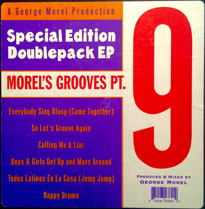 George Morel : Morel's Grooves Pt. 9 (2x12", EP)