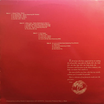 Mary J. Blige : Flava (2xLP, Comp, Promo)