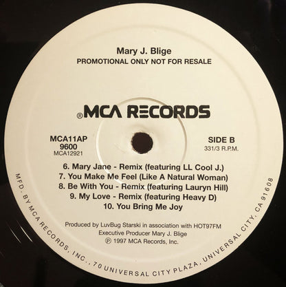 Mary J. Blige : Flava (2xLP, Comp, Promo)