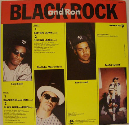 Black Rock And Ron* : Black Rock And Ron (12", Single)
