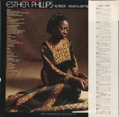 Esther Phillips W/ Beck* : What A Diff'rence A Day Makes (LP, Album)