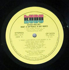 Esther Phillips W/ Beck* : What A Diff'rence A Day Makes (LP, Album)