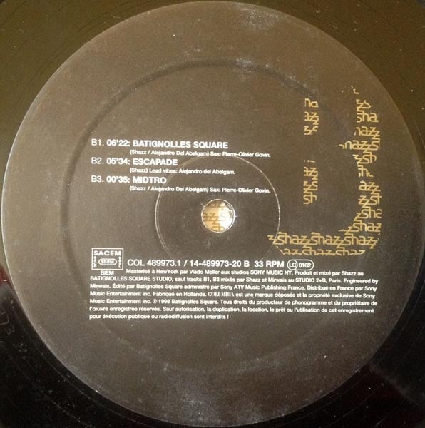Shazz : Shazz (2xLP, Album)