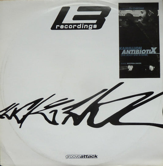 Kamillion (2) : Antibiotix (The Jiggy Shit Is Over) (12")