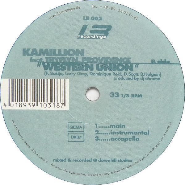Kamillion (2) : Antibiotix (The Jiggy Shit Is Over) (12")