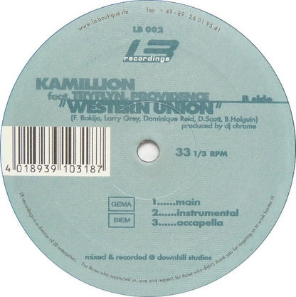 Kamillion (2) : Antibiotix (The Jiggy Shit Is Over) (12")